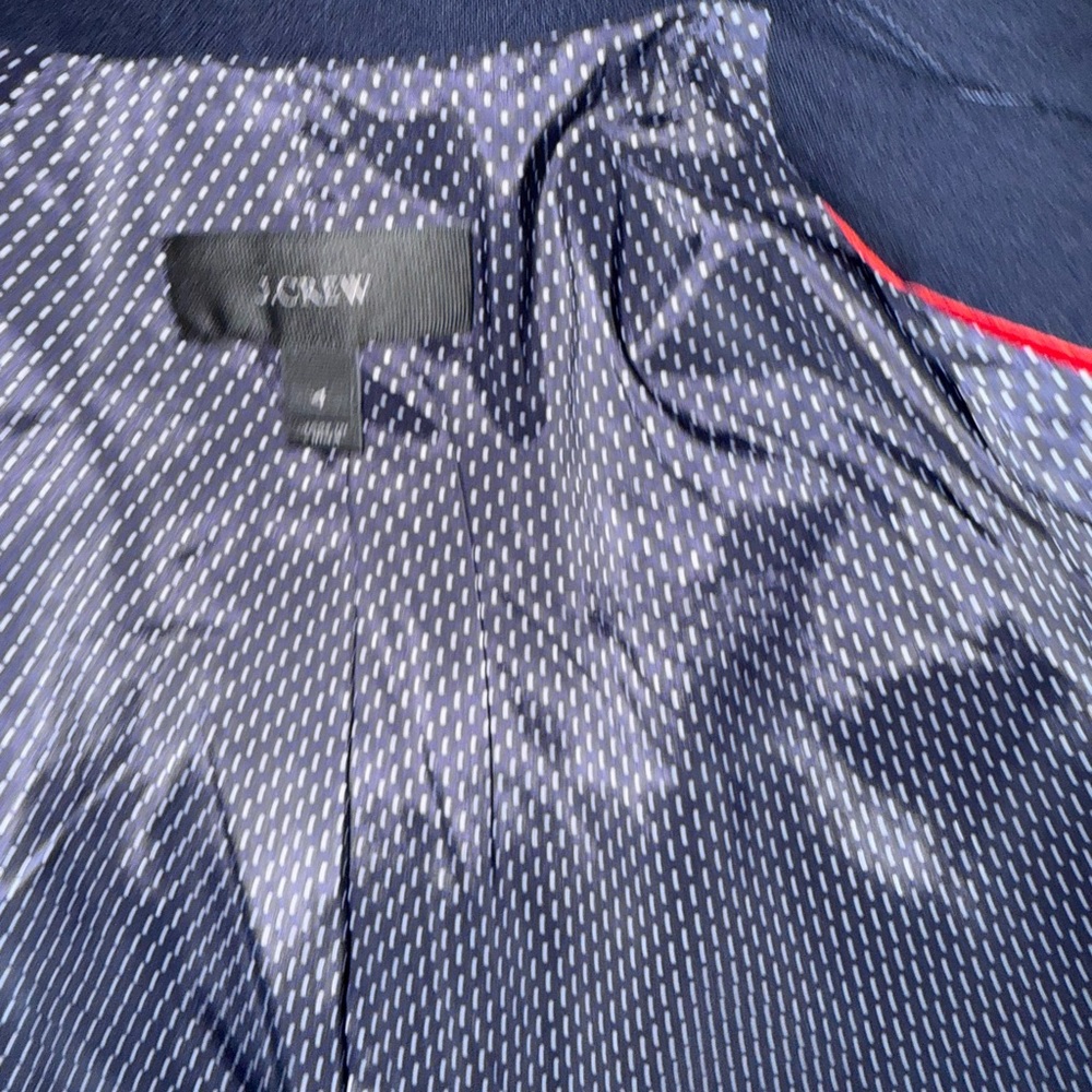 J. Crew Navy Shawl Collar Blazer - Picture 8 of 9